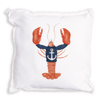Nautical Lobster Pillow
