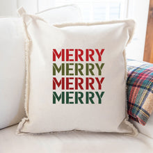 Load image into Gallery viewer, Merry Square Pillow
