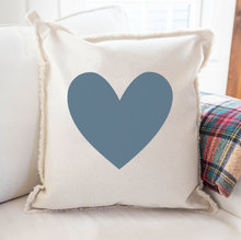 Load image into Gallery viewer, Personalized Heart Square Pillow
