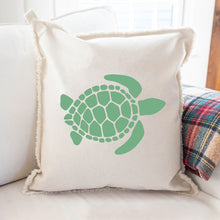 Load image into Gallery viewer, Personalized Turtle Square Pillow
