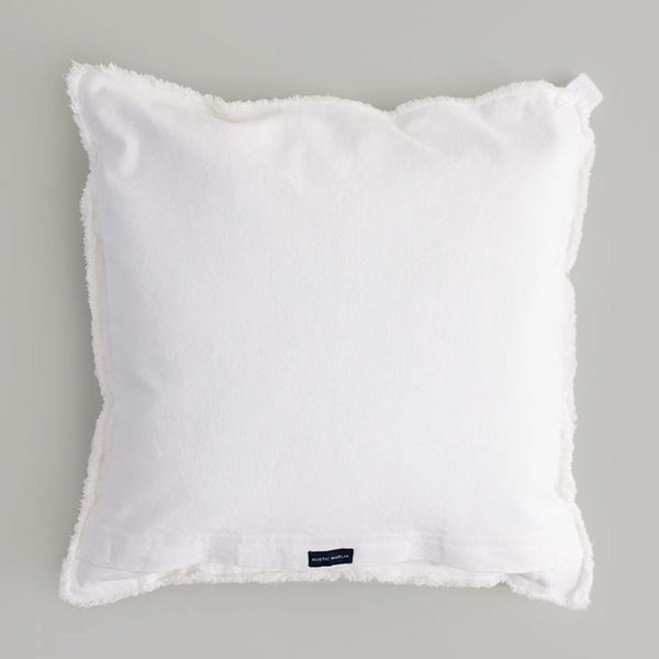 Whale Tail Square Pillow