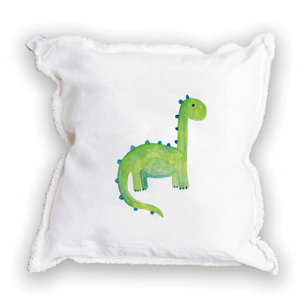 Dino Square Pillow
