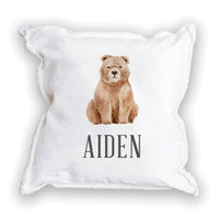 Bear Personalized Square Pillow