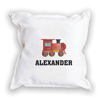 Train Personalized Square Pillow