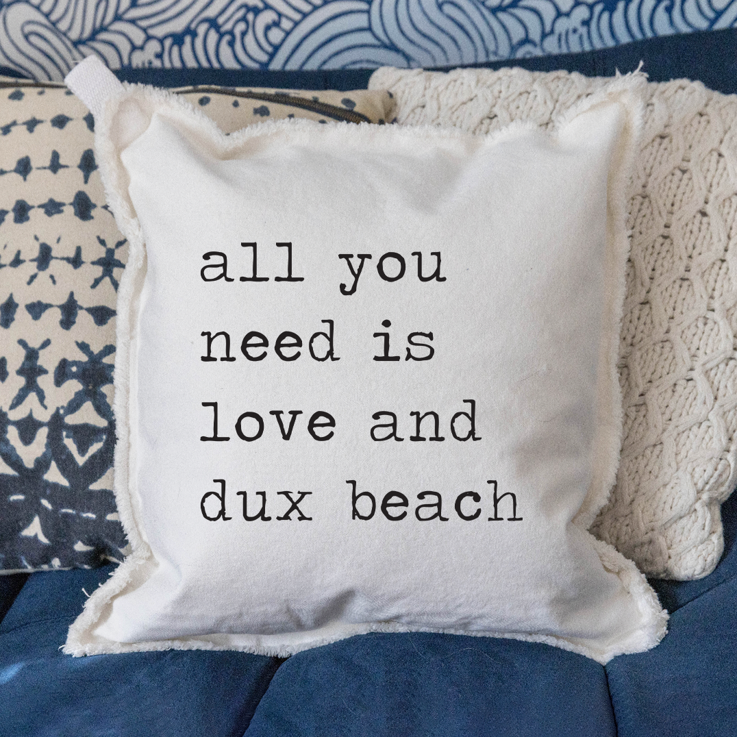 Personalized All You Need Is Love Square Pillow