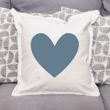 Load image into Gallery viewer, Personalized Heart Square Pillow
