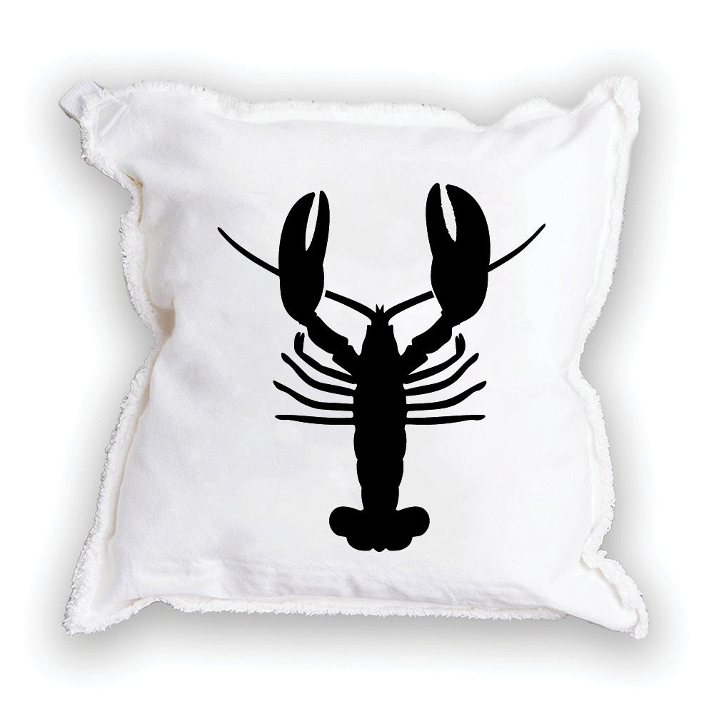 Lobster Personalized Square Pillow