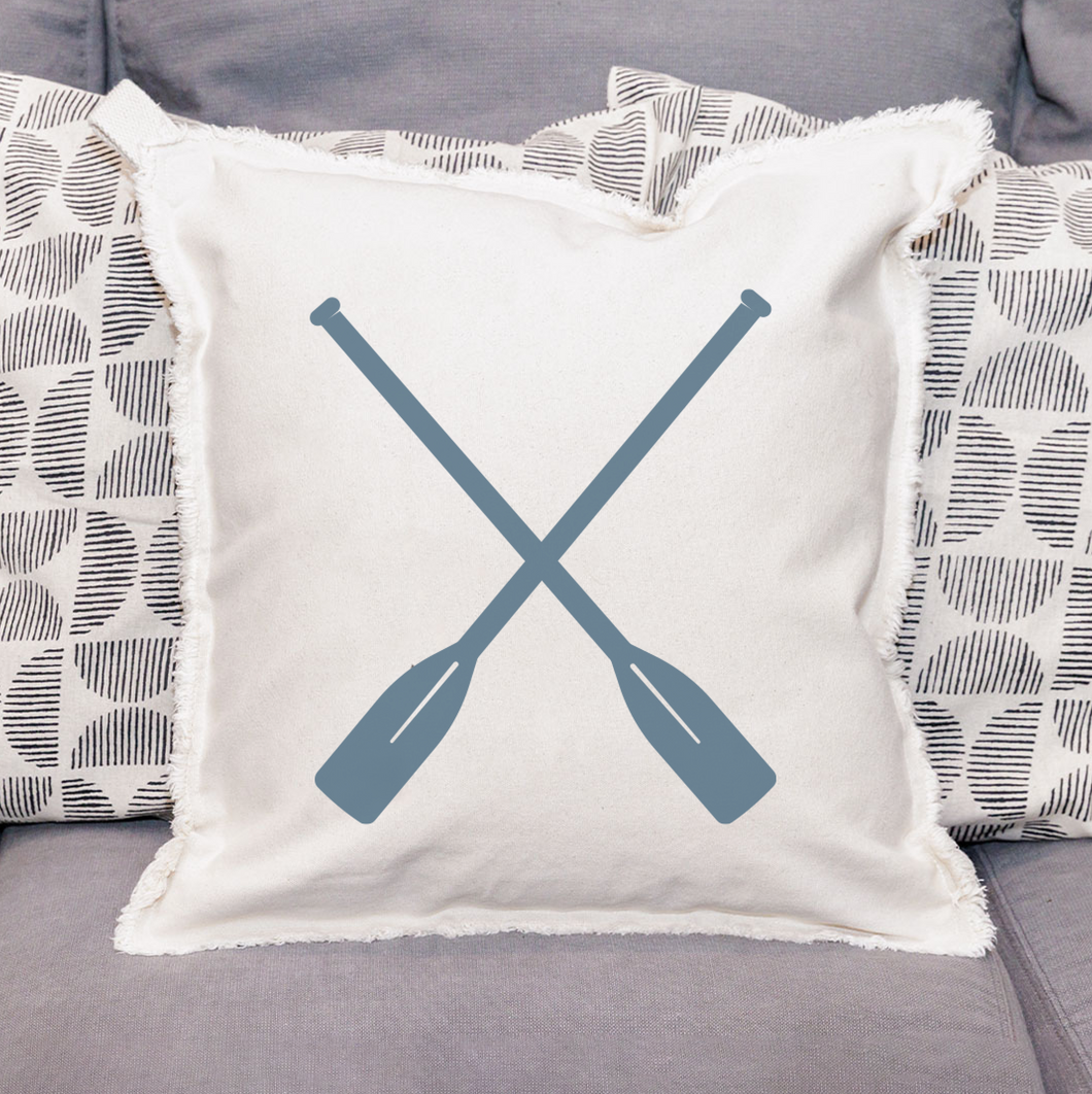 Personalized Oars Square Pillow