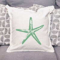 Personalized Starfish Square Pillow