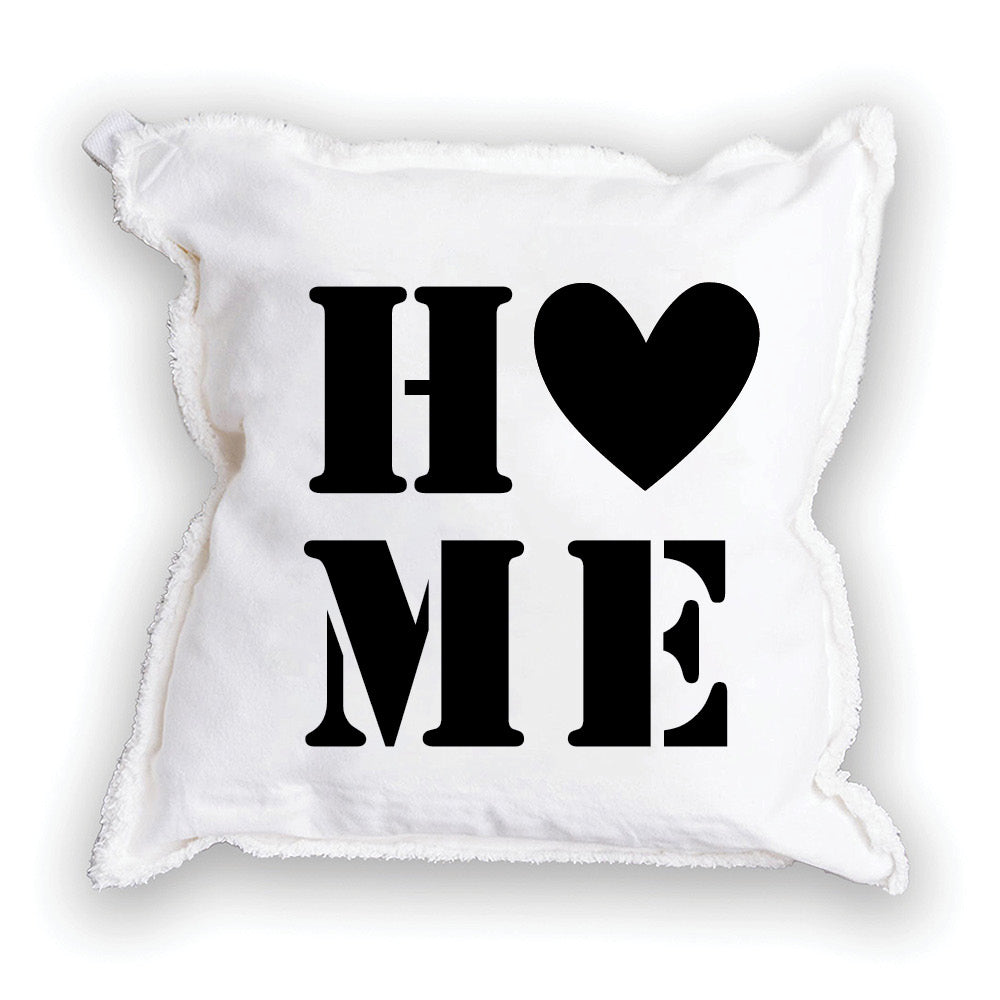 Home Heart Personalized Square Pillow