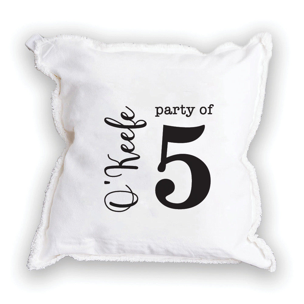 Party Of Personalized Square Pillow