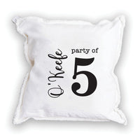 Party Of Personalized Square Pillow