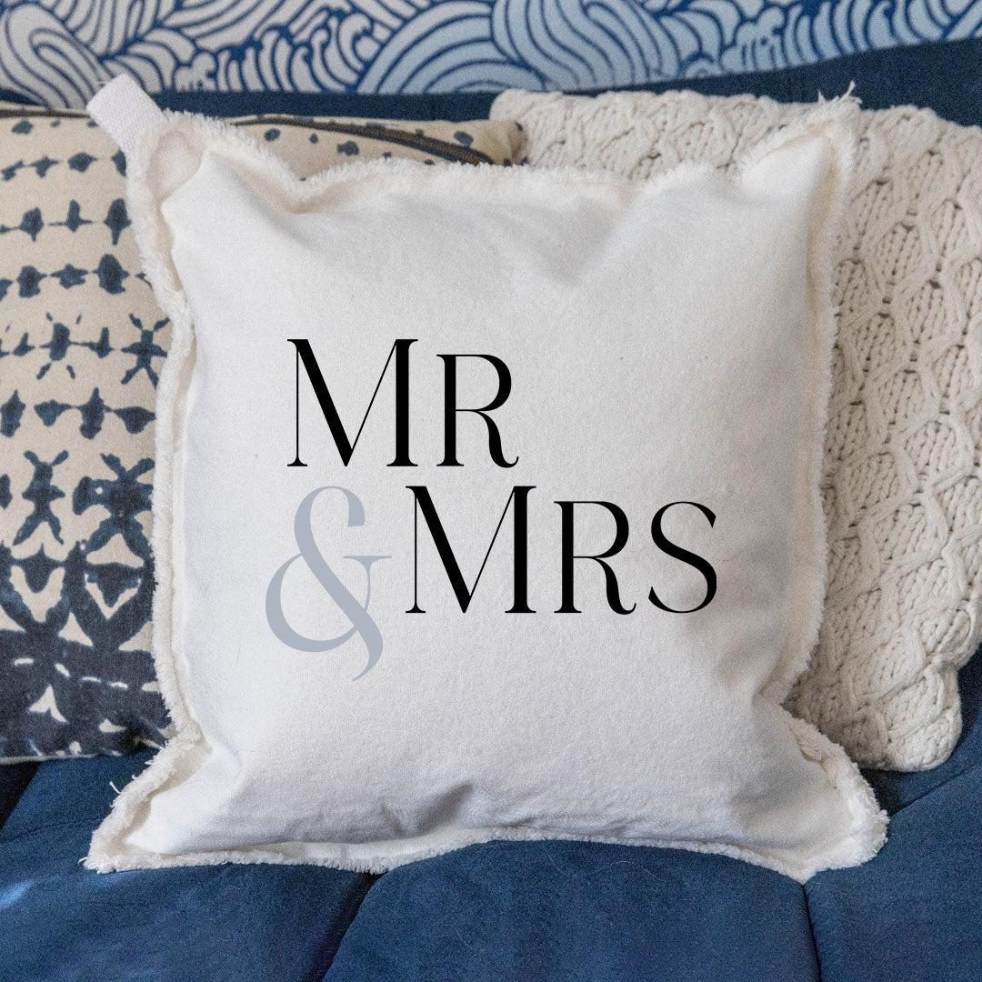 Mr & Mrs Square Pillow