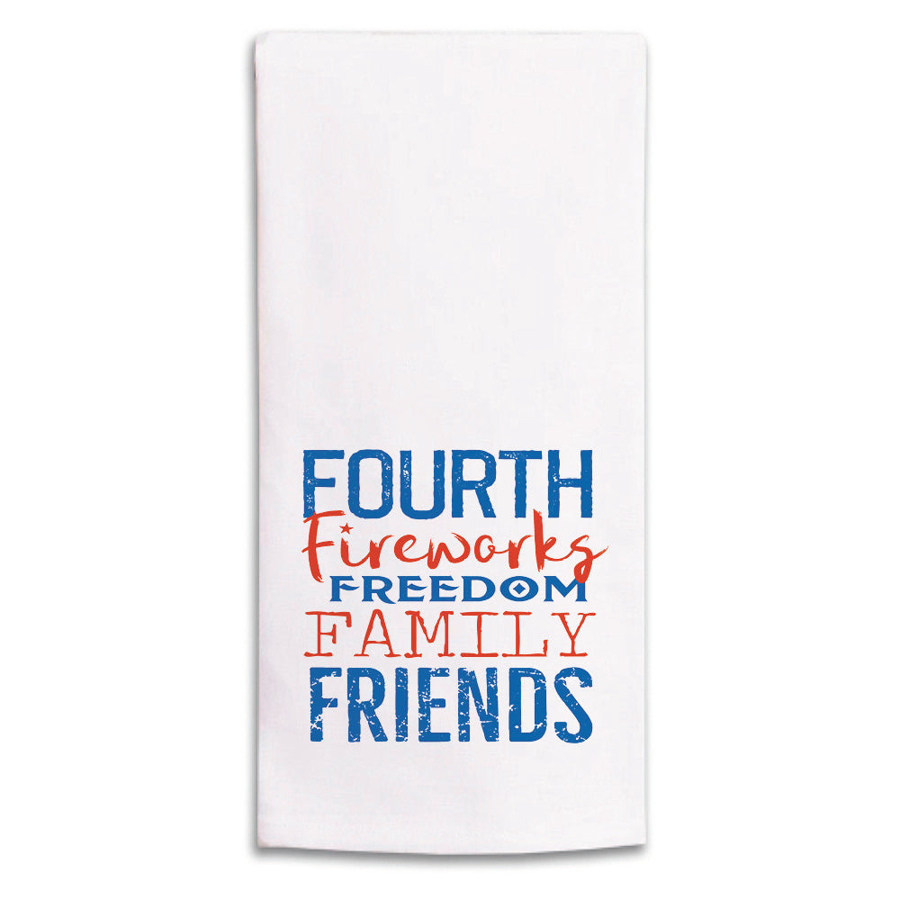 Fourth Favorites Tea Towel