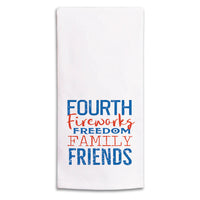 Fourth Favorites Tea Towel