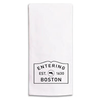 Entering Boston Tea Towel