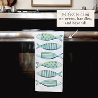 Coastal Fish Tea Towel
