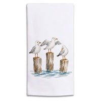 Seagull Trio Tea Towel