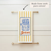 Sardines Tea Towel