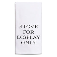 Stove For Display Only Tea Towel