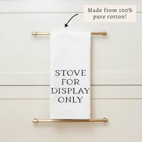Stove For Display Only Tea Towel