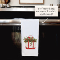 Christmas Boat Tote Tea Towel