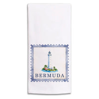 Bermuda Stamp Tea Towel