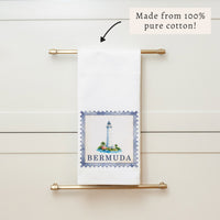 Bermuda Stamp Tea Towel