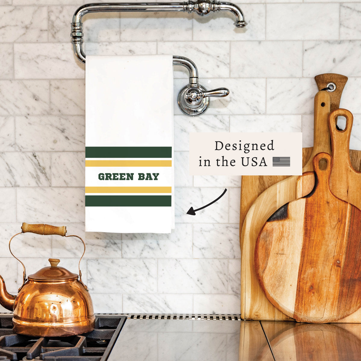 Green Bay Tea Towel