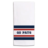 Go Pats Stripes Tea Towel