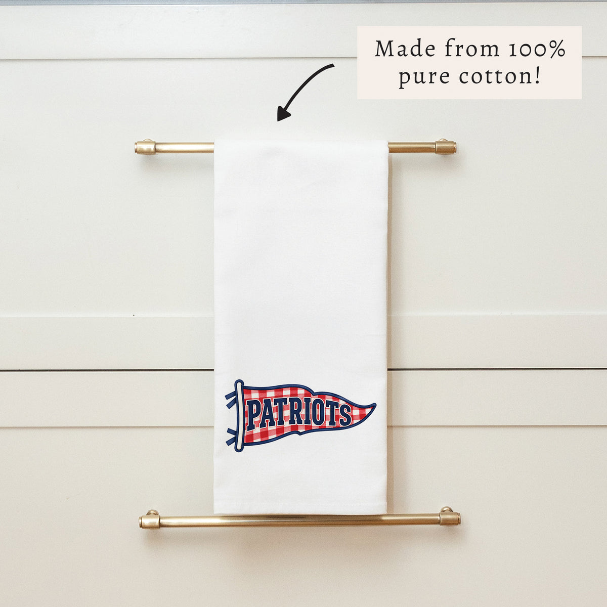 Patriots Banner Tea Towel