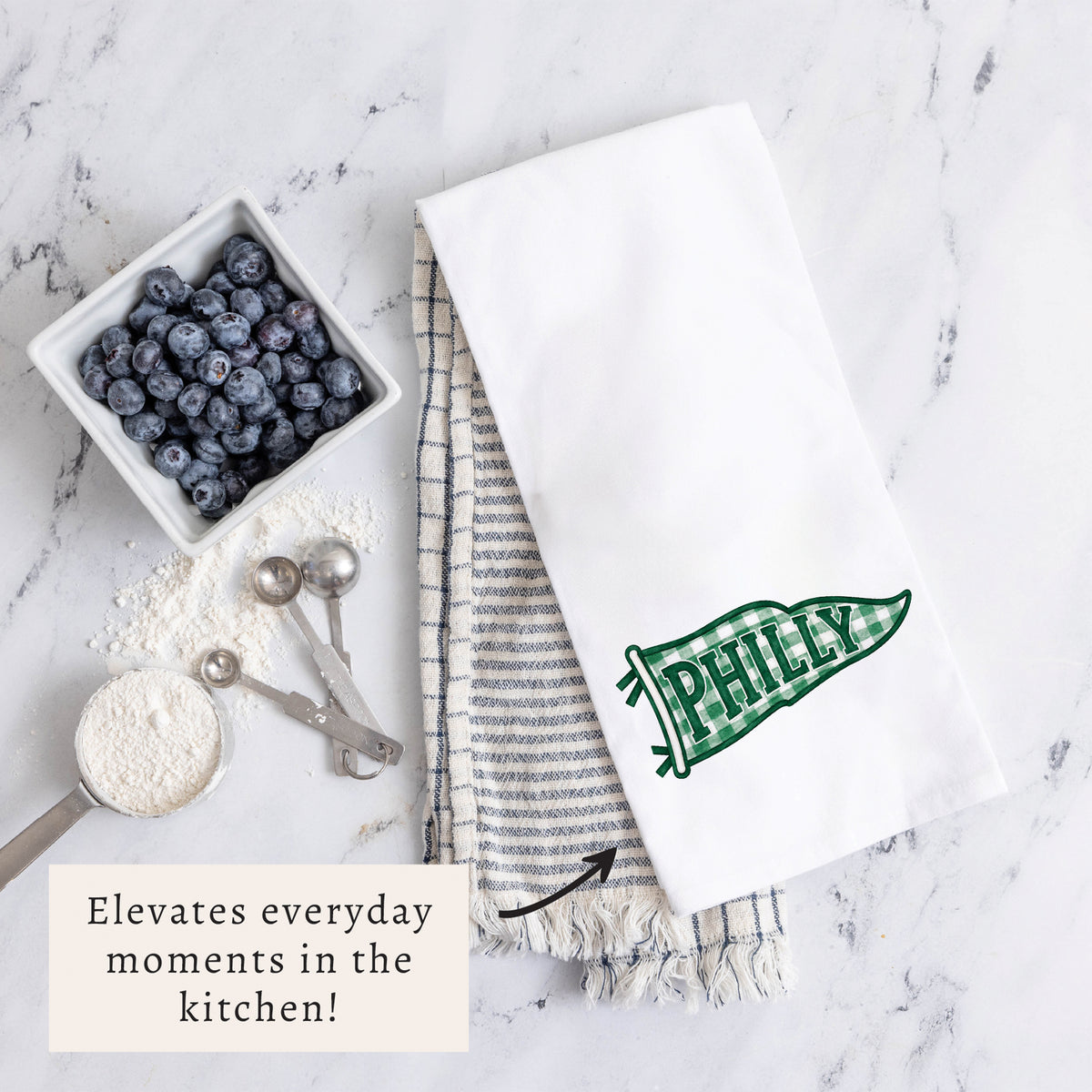 Philly Banner Tea Towel