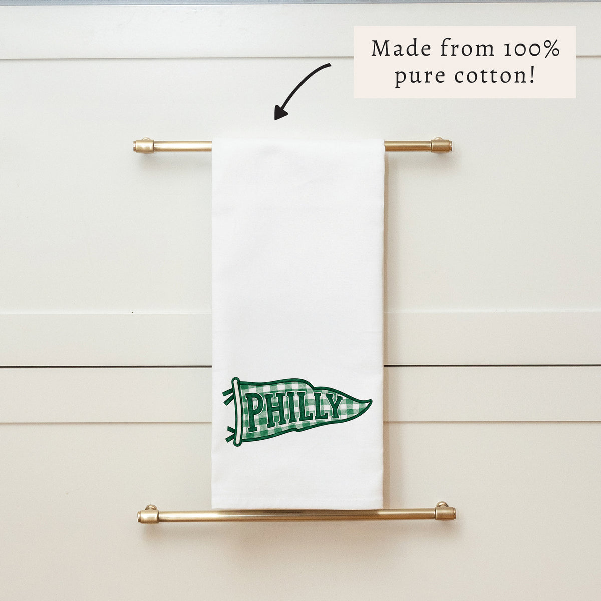 Philly Banner Tea Towel