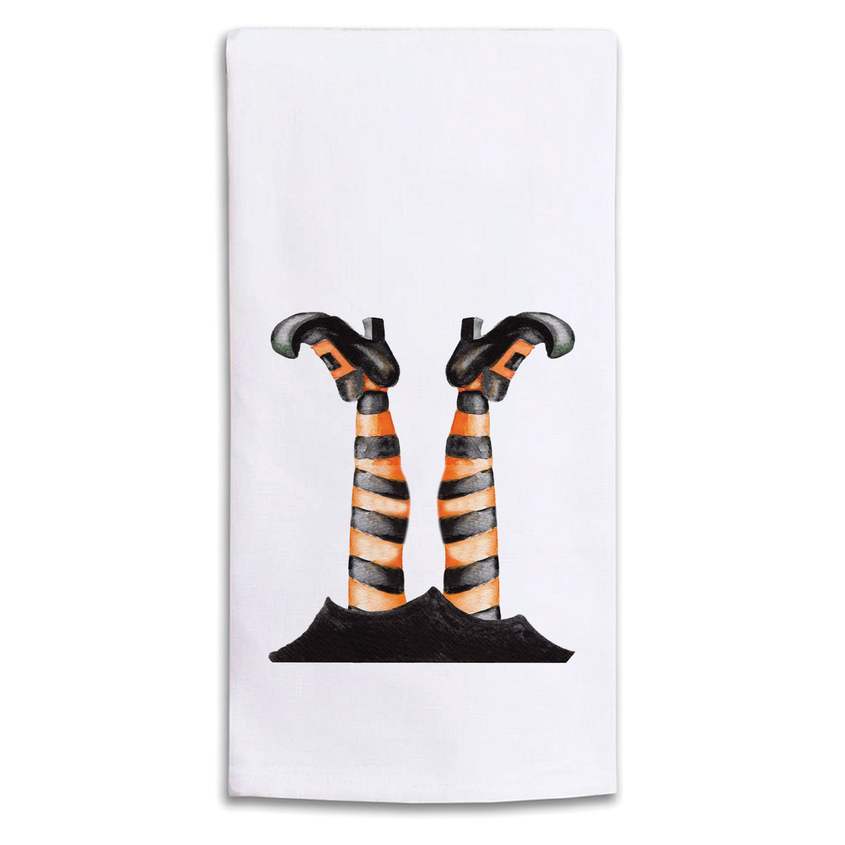 Witch's Stockings Tea Towel