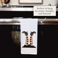 Witch's Stockings Tea Towel