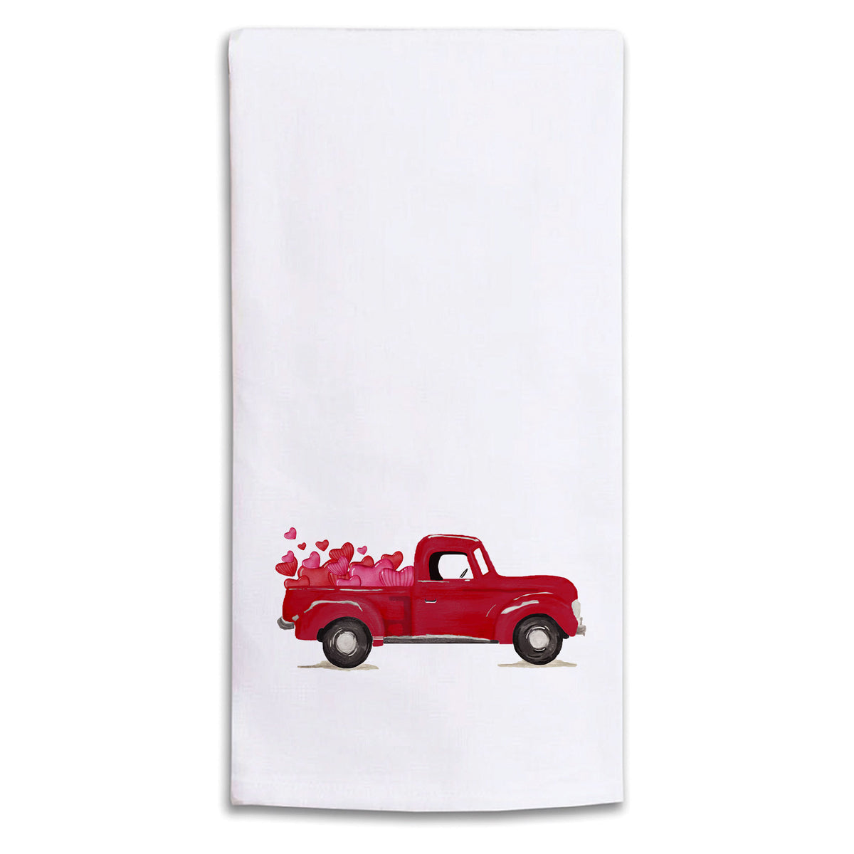 Heart Truck Tea Towel