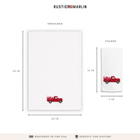 Heart Truck Tea Towel