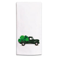 Shamrock Truck Tea Towel