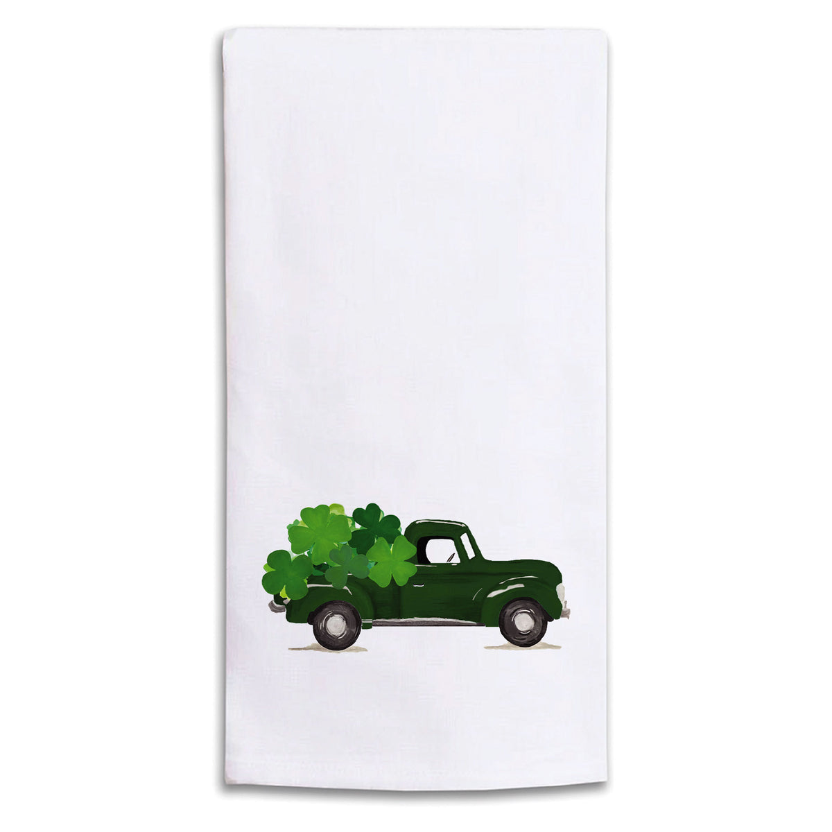Shamrock Truck Tea Towel