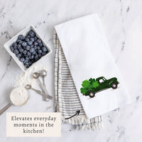 Shamrock Truck Tea Towel