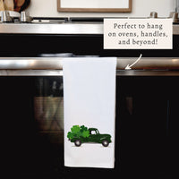 Shamrock Truck Tea Towel