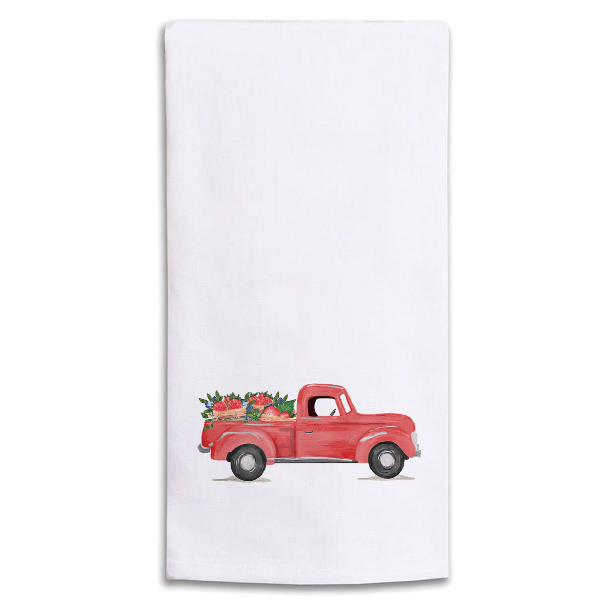 Berries Truck Tea Towel
