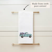 Hydrangea Truck Tea Towel