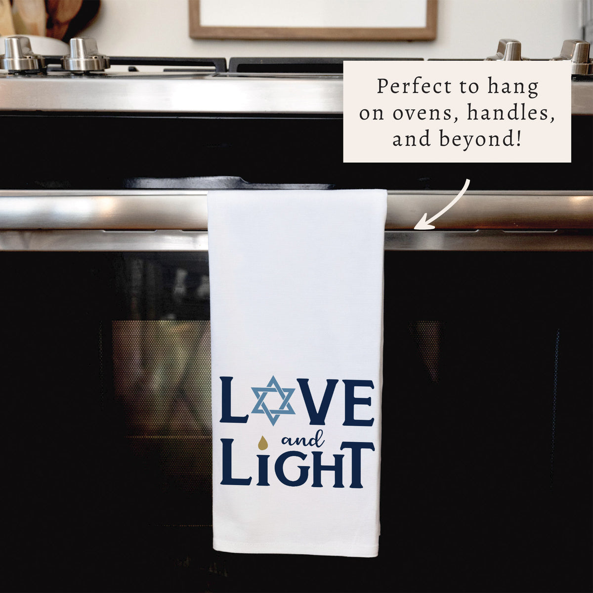 Love And Light Tea Towel