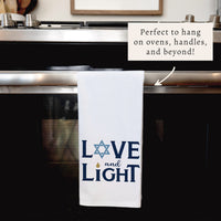 Love And Light Tea Towel