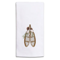 Snow Shoes Tea Towel