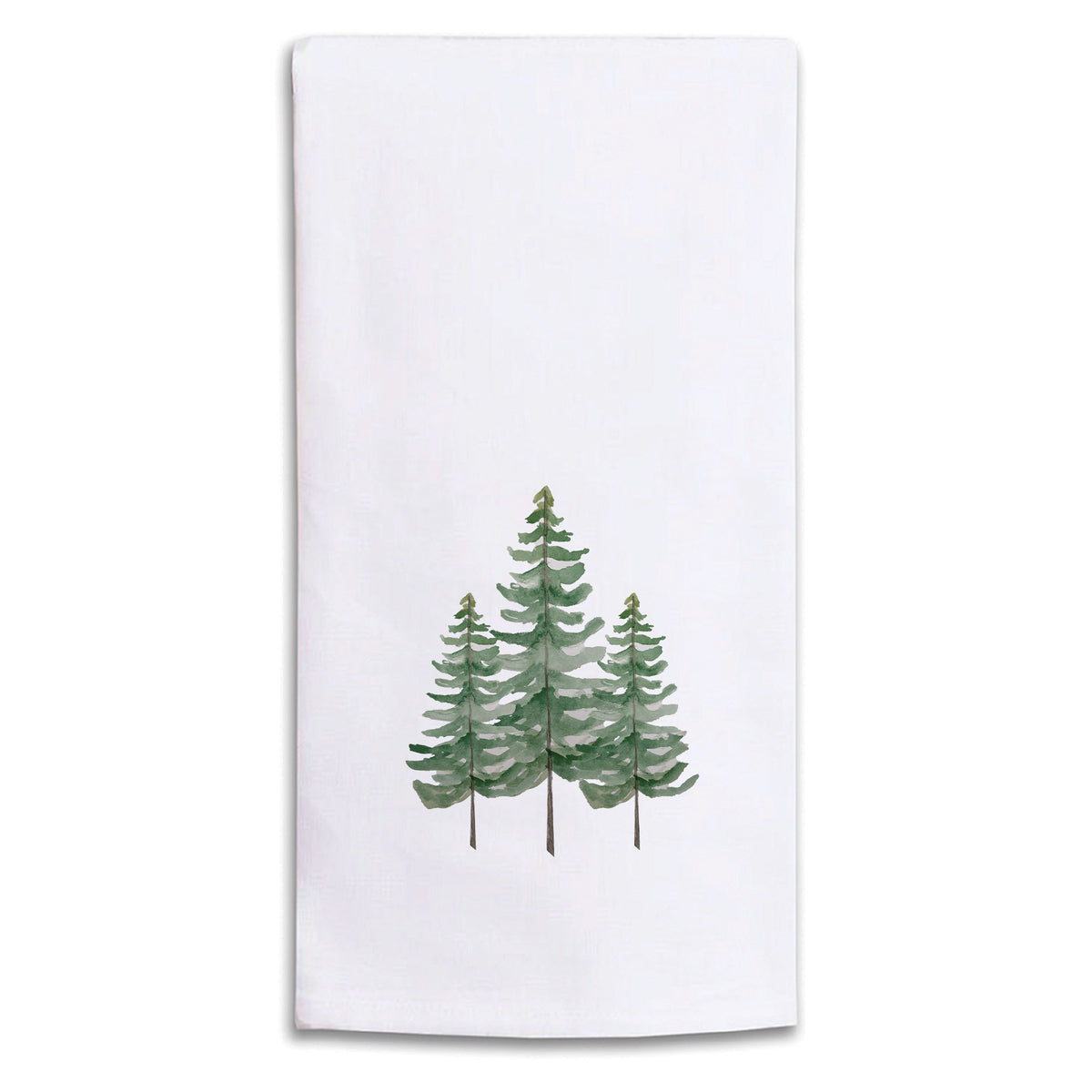 Pine Trees Tea Towel