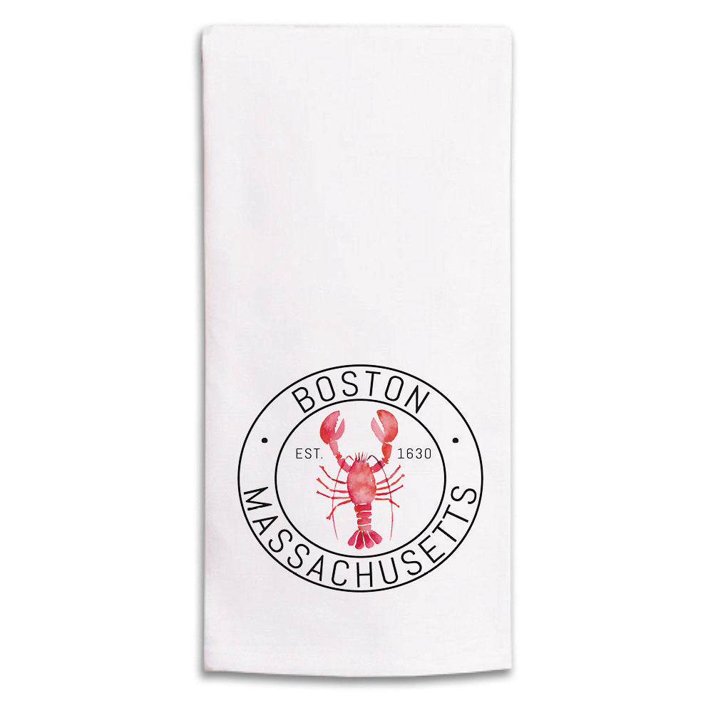 Rustic Marlin Boston Lobster Tea Towel