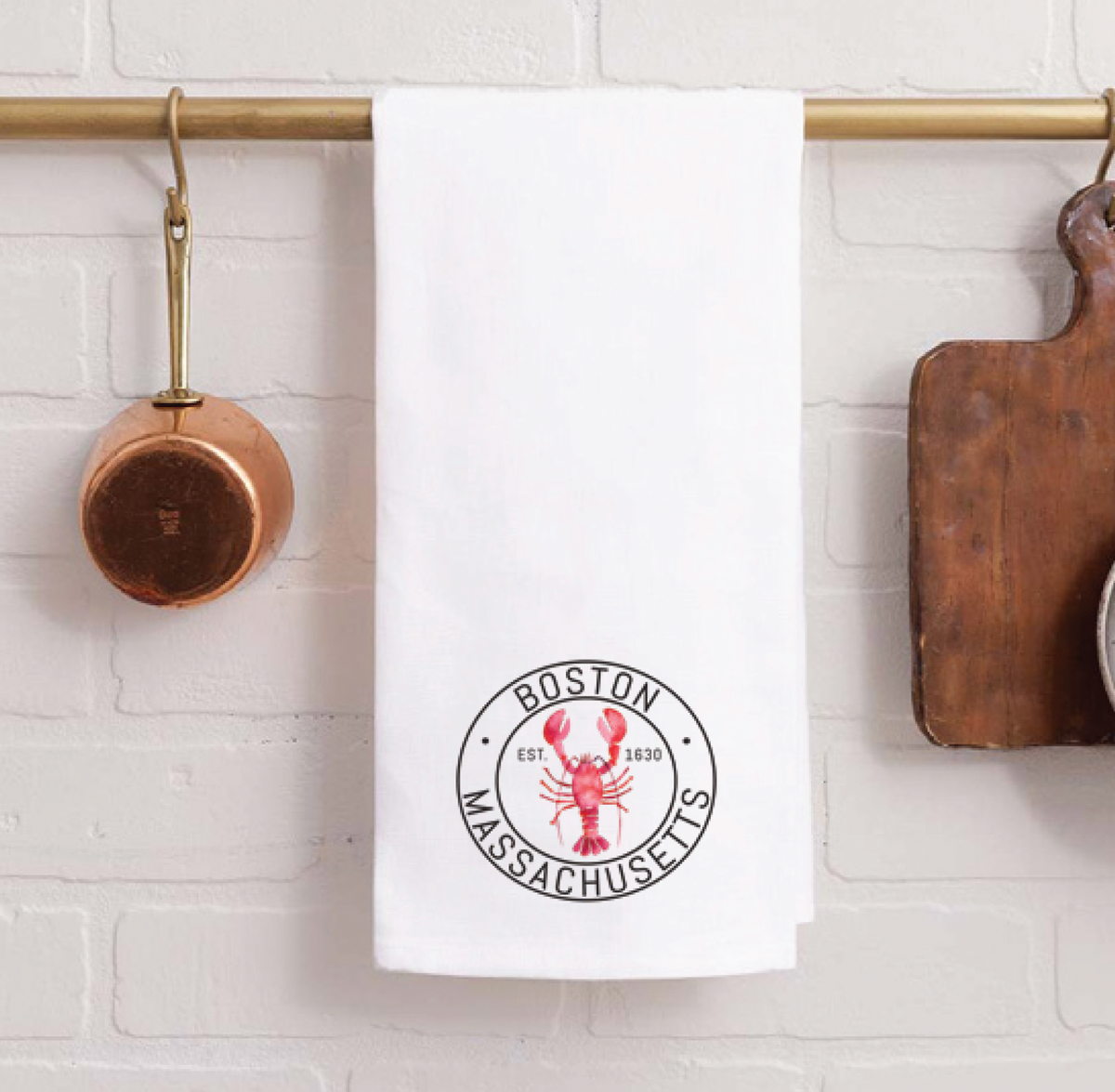 Boston Lobster Tea Towel