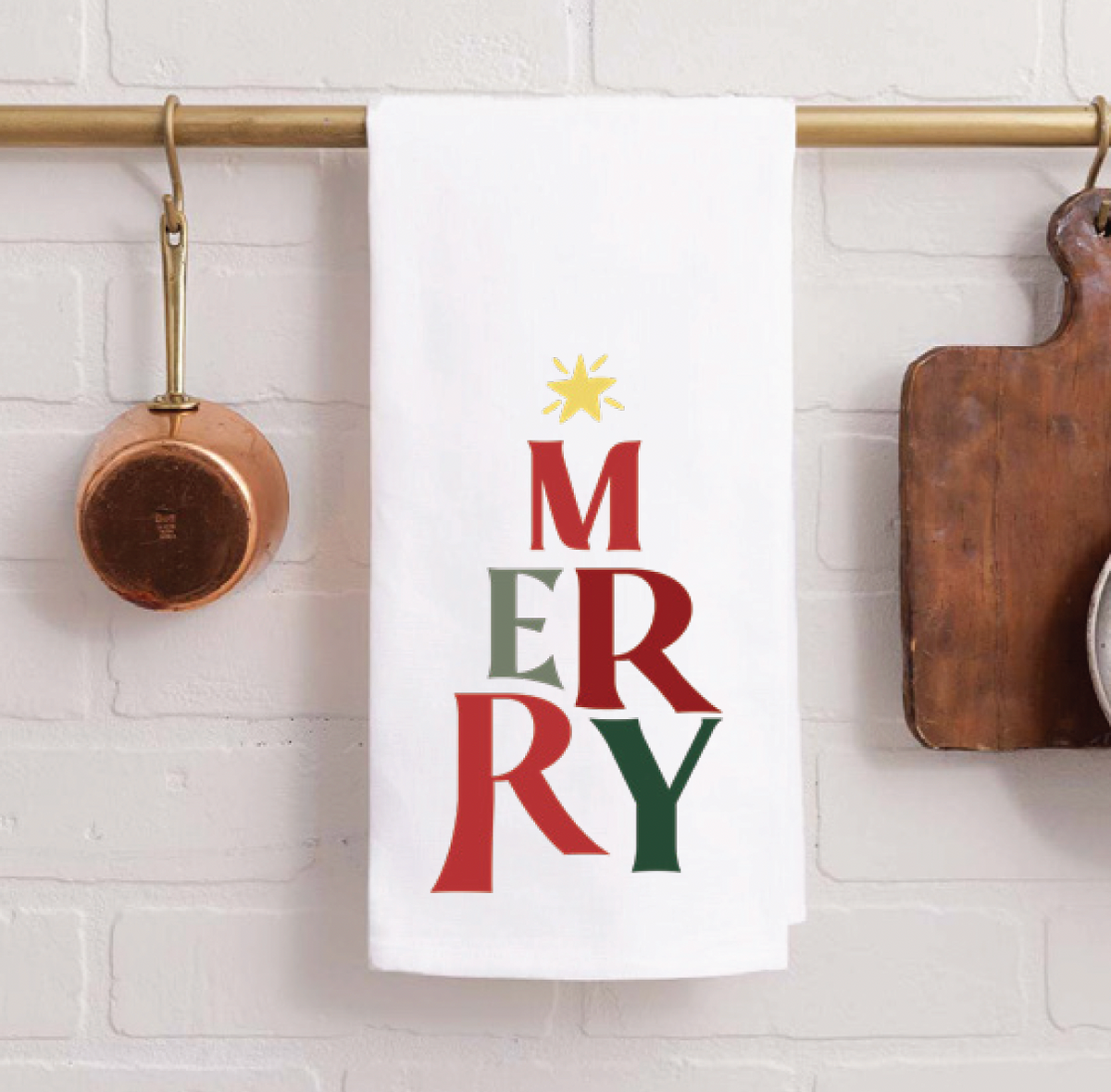 Merry Tea Towel